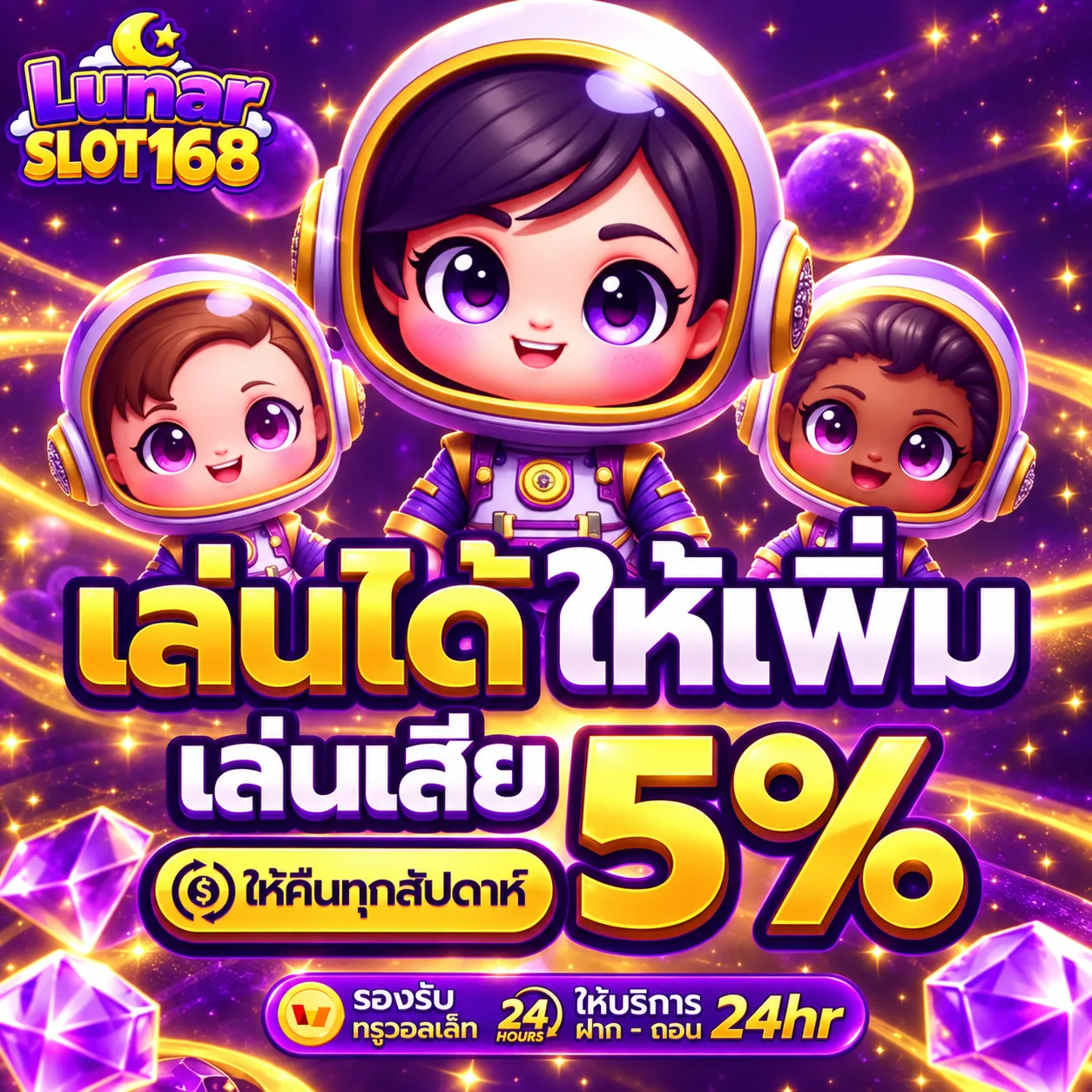 LUNARSLOT168 คืนค่าคอมมิชชัน